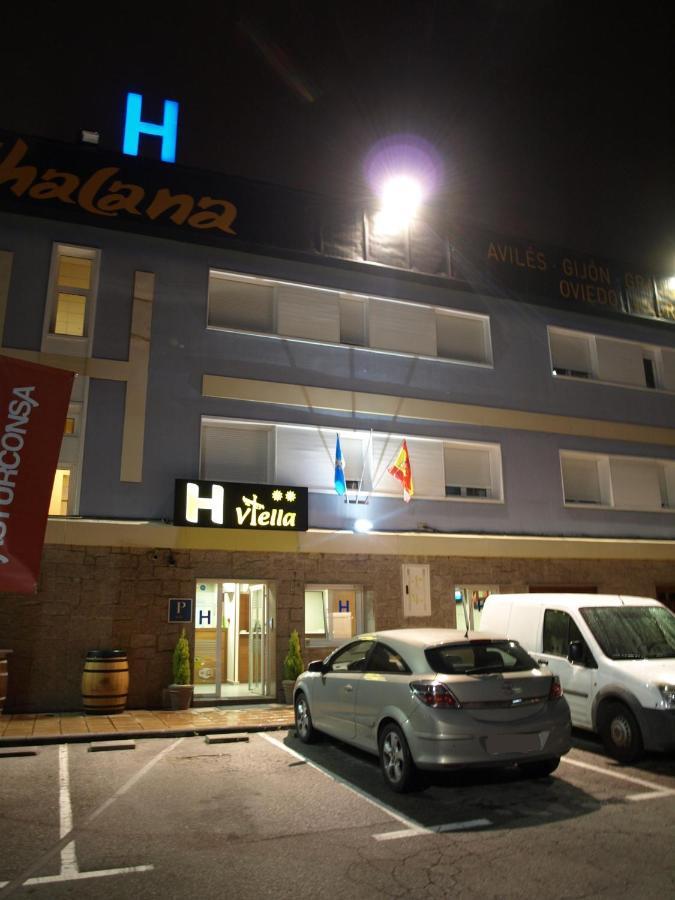 Pension Viella Asturias 오비에도 외부 사진